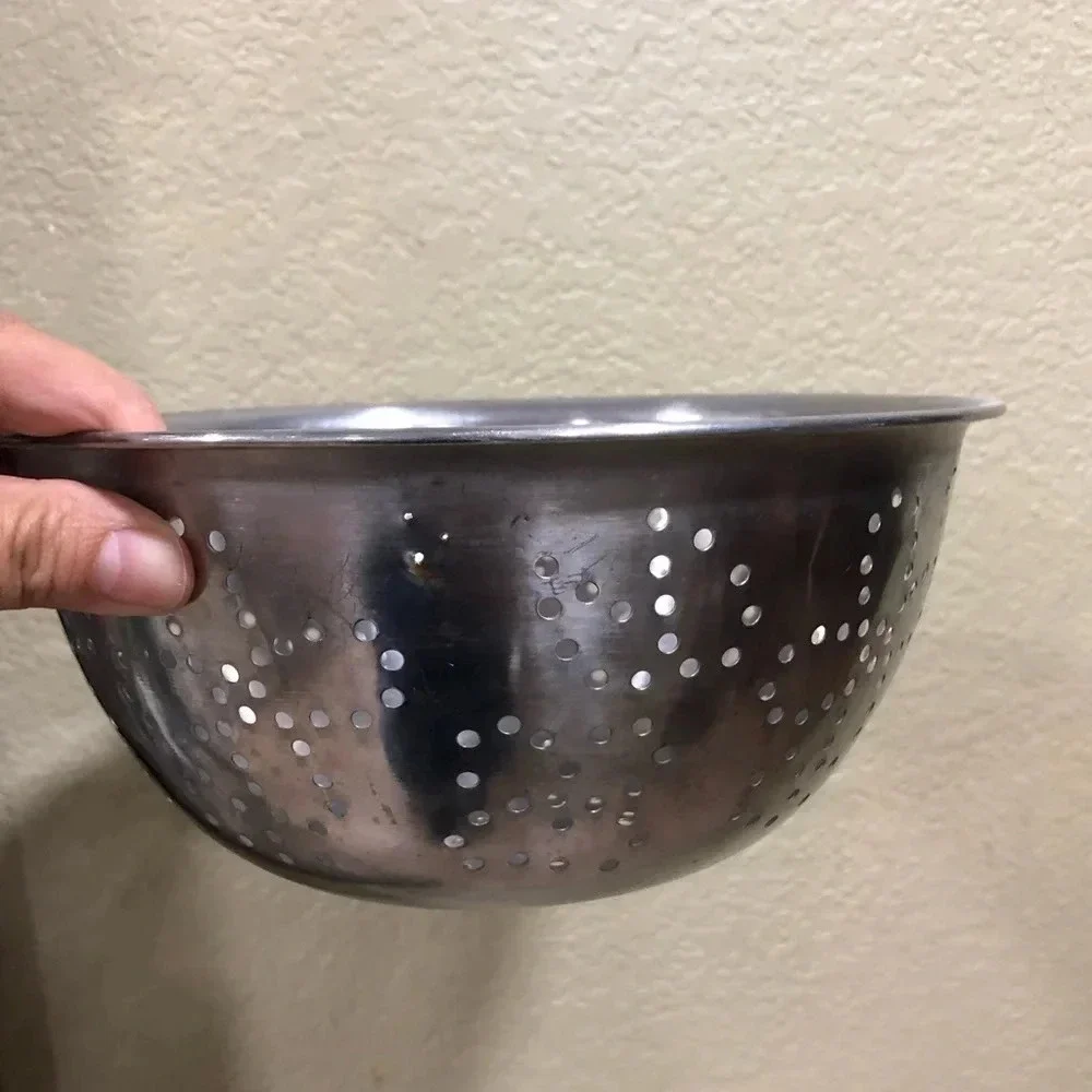 VTG STAINLESS STREEL STRAINER HOLE PUNCH DESIGNS